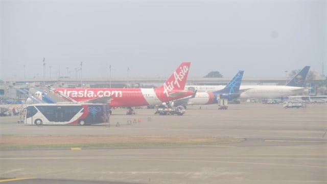 Ilustrasi Maskapai Air Asia. (Foto: Aditia Noviansyah/kumparan)