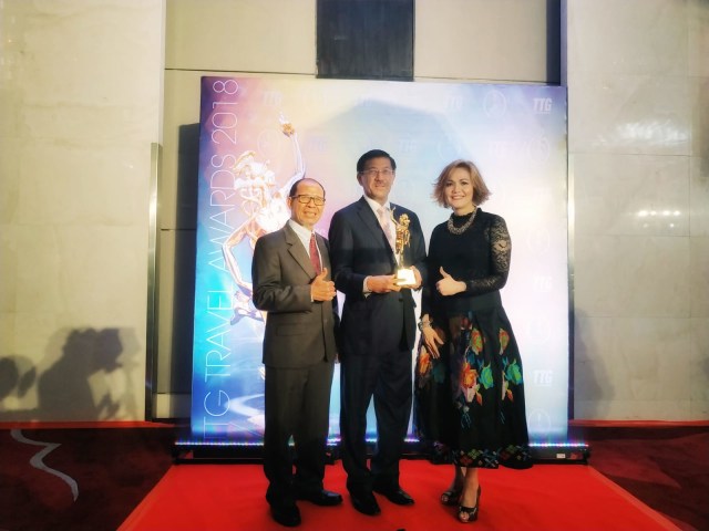 Penghargaan The Best Ministry Of Tourism, Bangkok, Thailand (Foto: Humas Kementerian Pariwisata)