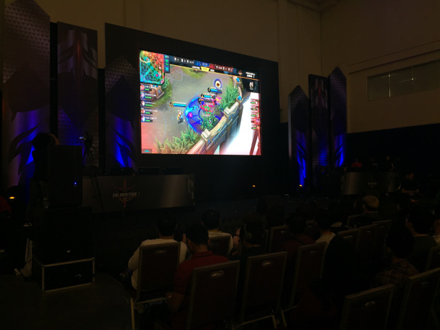 Pertandingan Mobile Legend di Popcon Asia 2018 (Foto: Agaton Kenshanahan)