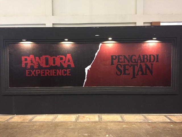 Booth Pandora Experience Pengabdi Setan di Popcon Asia 2018 (Foto: Agaton Kenshanahan)