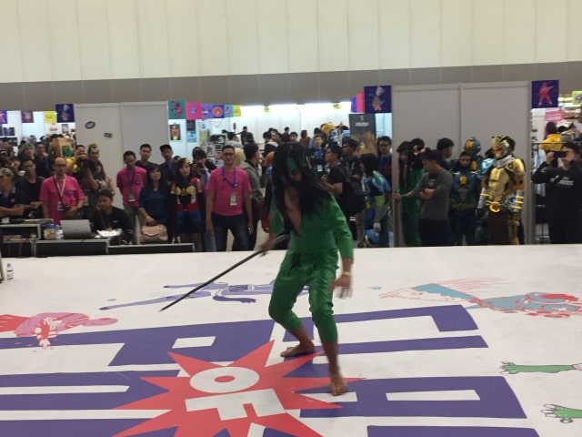 Kompetisi cosplay Wiro Sableng di Popcon Asia 2018 (Foto: Agaton Kenshanahan)