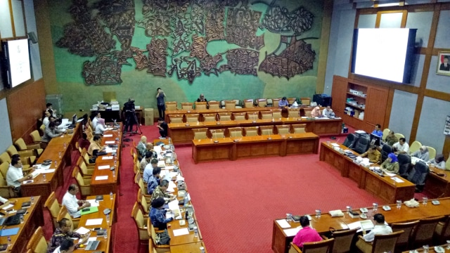 Rapat Dengar Pendapat Bekraf dengan Komisi X DPR RI. (Foto: Resya Firmansyah/kumparan)