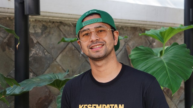 Raffi Ahmad di Kumparan. (Foto: Cindy Dwi Septiani)