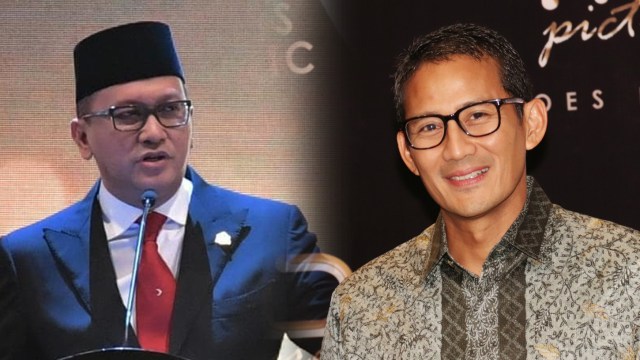 Rosan P. Roeslani dan Sandiaga Uno  (Foto: Instagram/@indonesia.pusaka dan Munady Widjaja )