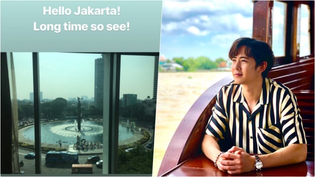Nichkhun 2PM ada di Jakarta. (Foto: Instagram/@khunsta0624)