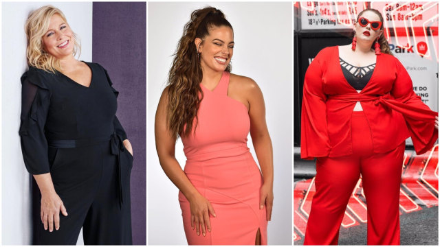 Model Plus Size Emme Arson, Ashley Graham dan Tess Munster (Foto: Instagram/@ashleygraham/@fc_tessmunster)