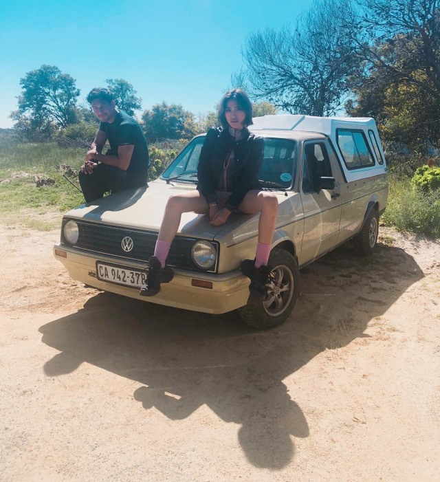 Jessica Iskandar dan Richo Kyle di Afrika Selatan (Foto: Instagram (@inijedar))