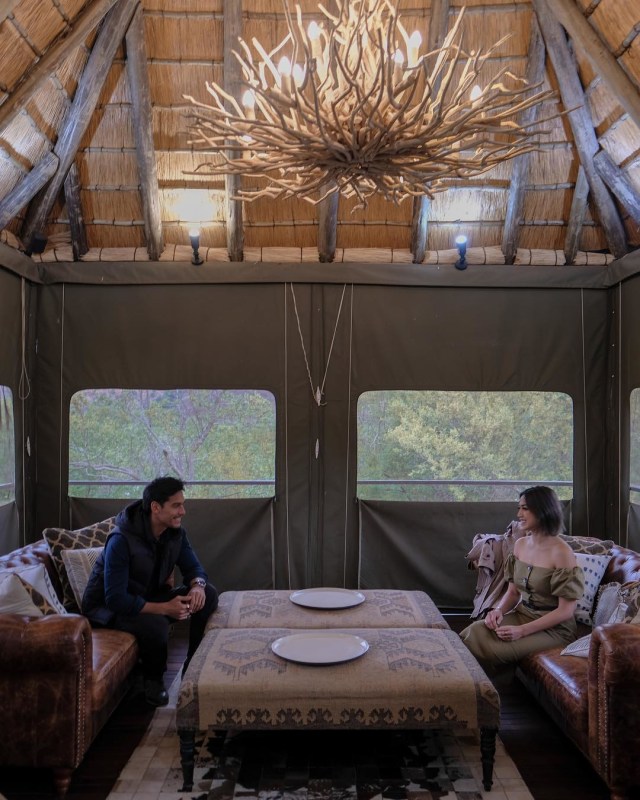 Jessica Iskandar dan Richo Kyle Menginap di Humala River Lodge (Foto: Instagram (@richo_kyle))
