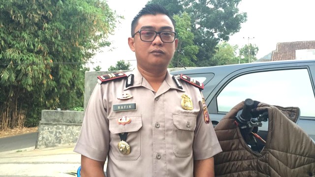 Iptu Rafik Rahadian Syah, Kapolsek Caringin, Sukabumi. (Foto: Muhammad Lutfan/kumparan)