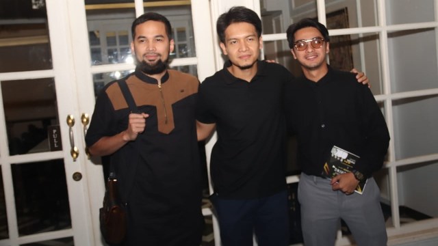 Teuku Wisnu, Dimas Seto, dan Ricky Harun (Foto: Munady Widjaja)