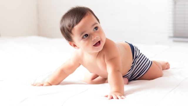 Bayi merangkak. (Foto: Shutterstock)