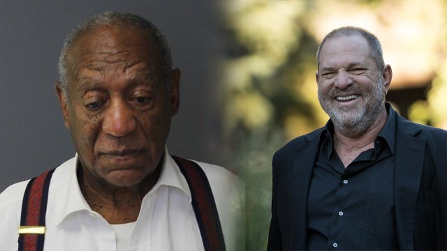 Bill Cosby dan Harvey Weinstein. (Foto: Getty Images)