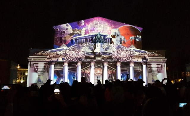 Pelajar Indonesia juara 3 video mapping di Moskow (Foto: Istimewa)