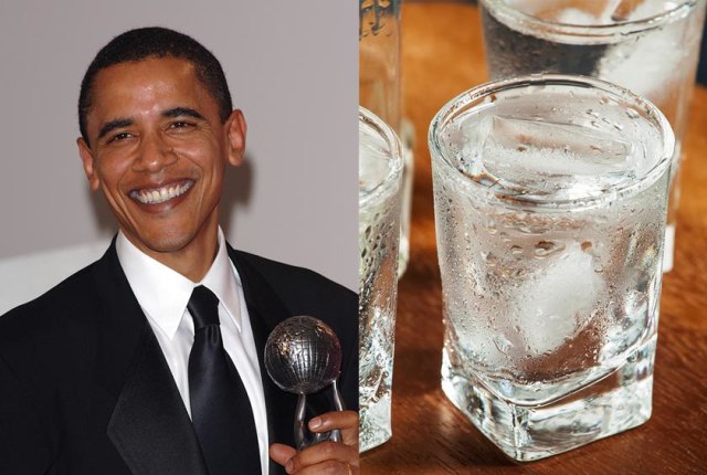Barack Obama dan Air Putih (Foto: Dok. istockphoto)