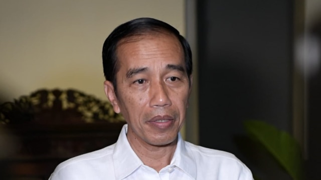 Jokowi Konpers di Kediaman Pribadi di Solo, Jawa Tengah (Foto: Kris - Biro Pers )