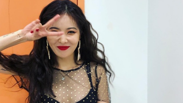 Penyanyi Korea Selatan, Hyuna. (Foto:  Instagram/@hyunah_aa)