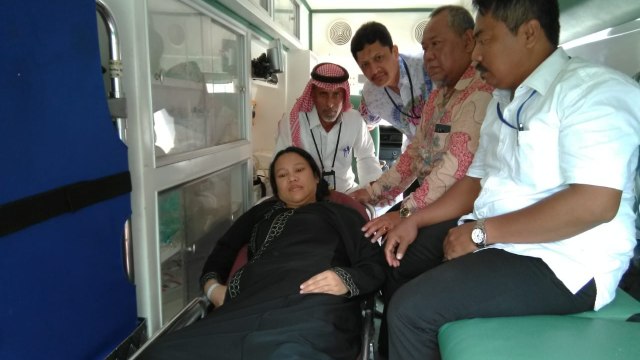 Siti Nuraini dikeluarkan dari RS dan dipindahkan ke Shelter KJRI. (Foto: Dok. KJRI Jeddah)