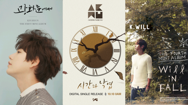 Lagu-lagu K-Pop untuk menyambut musim gugur di Korea. (Foto: Berbagai sumber)