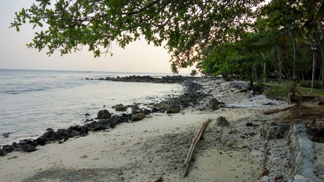 Pantai Tanjung Lesung (Foto: Tirta Kusuma Wardana/kumparan)