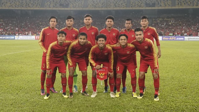 Timnas Indonesia U-16 saat berlaga di Piala Asia U-16 2018. (Foto: Dok. AFC)