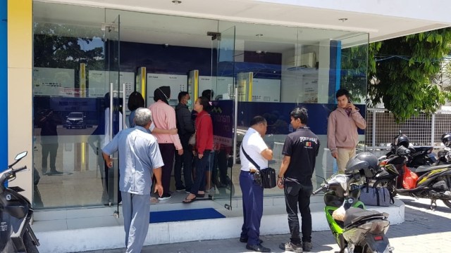 Bank Mandiri Palu Sam Ratulangi sudah aktif beroperasi, Senin (1/10/2018). (Foto: Dok. Bank Mandiri)