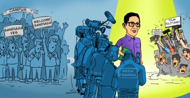 Jahatnya Framing Media Sandiaga Uno Kumparan Com