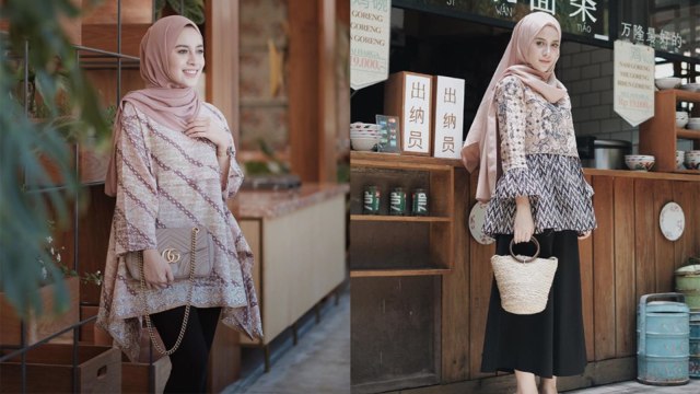 Inspirasi Busana Kerja dengan Batik (Foto: Instagram @aghniapunjabi)