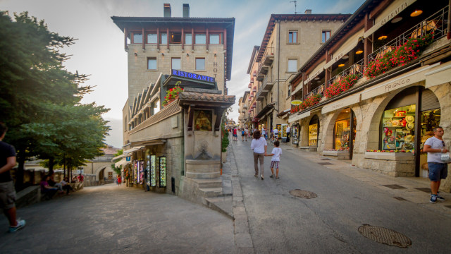 Salah satu sudut kota di San Marino (Foto: Flickr/Nicola)
