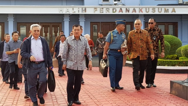 Wakil Presiden Jusuf Kalla sore ini bertolak ke Makassar Provinsi Sulawesi Selatan, Senin, (1/10). (Foto: Dok. Set Wapres)