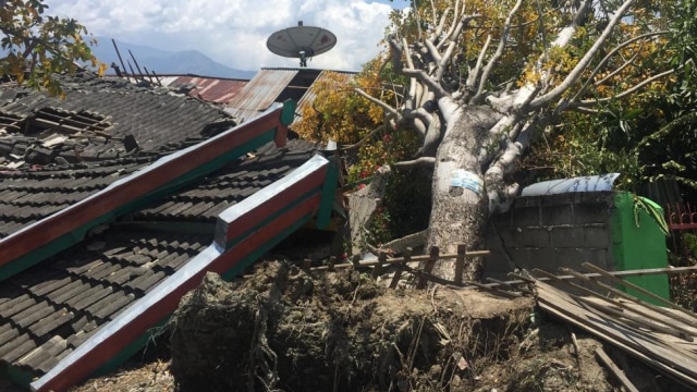 Kondisi di Petobo, Palu, yang hancur akibat gempa bumi. (Foto: Soejono Saragih/kumparan)