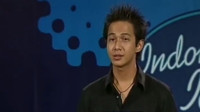 Foto masa lalu Delon. (Foto: YouTube/Indonesian Idol)