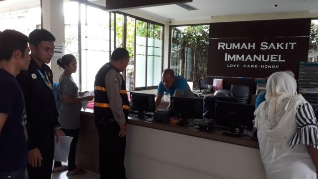 Polisi Jawa Barat mengecek apakah Ratna Sarumpaet pernah menjalani perawatan di RS Immanuel, Bandung (Foto: Istimewa)