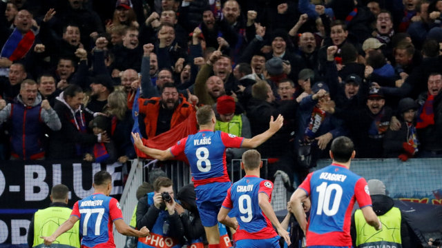 Perayaan gol Nikola Vlasic. (Foto: REUTERS/Tatyana Makeyeva)