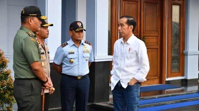 Presiden Joko Widodo Bertolak ke Palu, Sulawesi Tengah. (Foto: Dok. Biro Pers Setpres)
