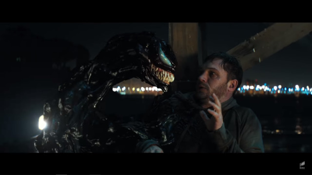 Adegan dalam film 'Venom' (Foto: YouTube.com/Sony Pictures Entertainment)