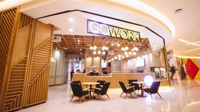 Interior GoWork, Coworking and Office Space di Pacific Place. (Foto: Doc. Gowork)