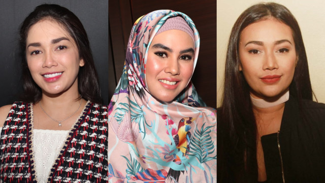 Ussy Sulistiawaty, Kartika Putri, Ratu Felisha (Foto: Munady Widjaja)