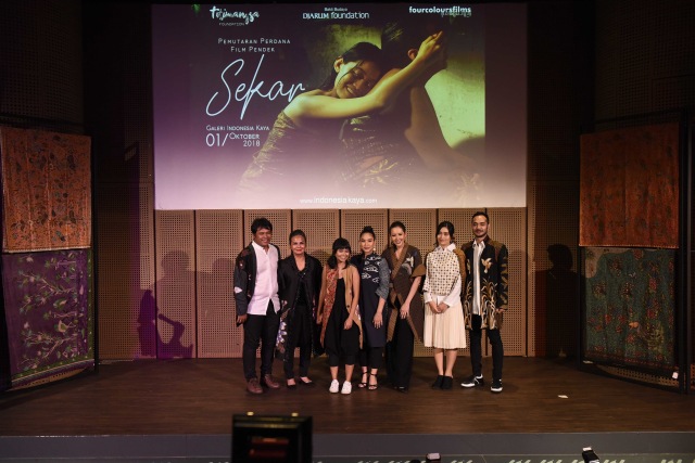 Seluruh Pihak yang Terlibat dalam Film Sekar (Foto: Bakti Budaya Djarum Foundation)