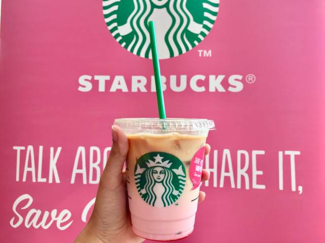 Iced Pink Macchiato Starbucks Indonesia Foto: Mela Nurhidayati/kumparan