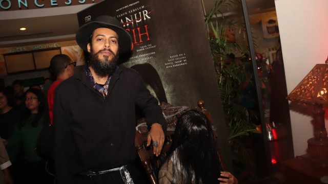 Alex Abad dalam premiere film Asih. (Foto: dok. Munady Widjaja)