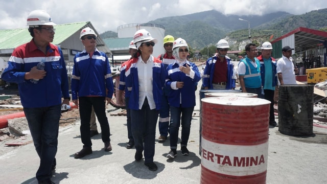 Dorong Pertamina penuhi kebutuhan BBM masyarakat Palu.
 (Foto: dok. Istimewa)
