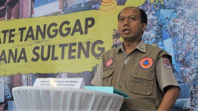 Kepala Pusat Data Informasi dan Humas BMKG Sutopo Purwo Nugroho. (Foto: Raga Imam/kumparan)