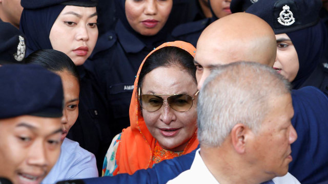 Rosmah Mansor istri dari Mantan Perdana Menteri Najib Razak. (Foto: REUTERS/Lai Seng Sin)