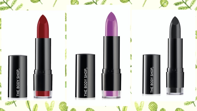 Lipstik terbaru dari The Body Shop Indonesia ini tersedia dalam 10 varian warna. (Foto: dok. The Body Shop Indonesia)