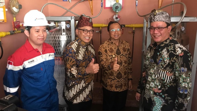 Pertamina Suplai LNG untuk Industri Perhotelan Bali (Foto: Dok Pertamina)