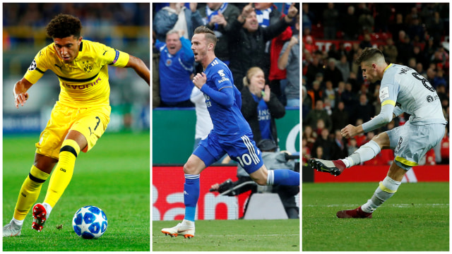 Jadon Sancho, James Maddison, Mason Mount (Foto: Composite/Reuters)