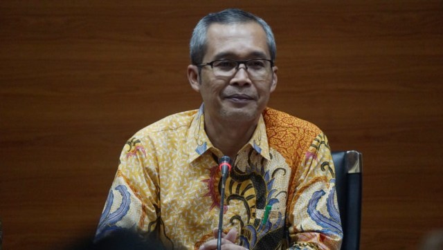 Wakil Ketua KPK Alexander Marwata di Konferensi pers terkait OTT Pasuruan, Jakarta, Jumat (5/10/2018). (Foto: Irfan Adi Saputra/kumparan)