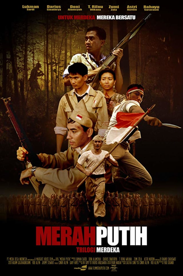 Poster film 'Merah Putih'. (Foto: IMDb)