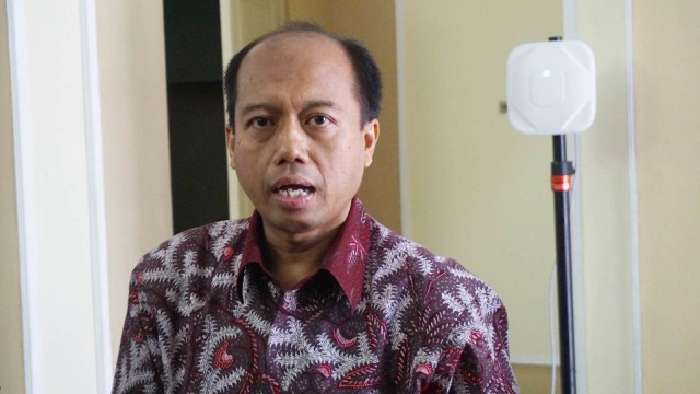 Sutopo Purwo Nugroho di Istana Bogor