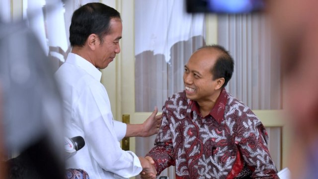 Sutopo Purwo Nugroho Bertemu Jokowi, Istana Bogor